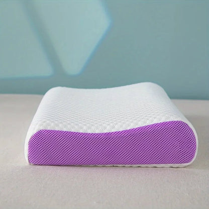 TPE Air Layer Cervical Pillow Washable Zero Pressure Neck Support