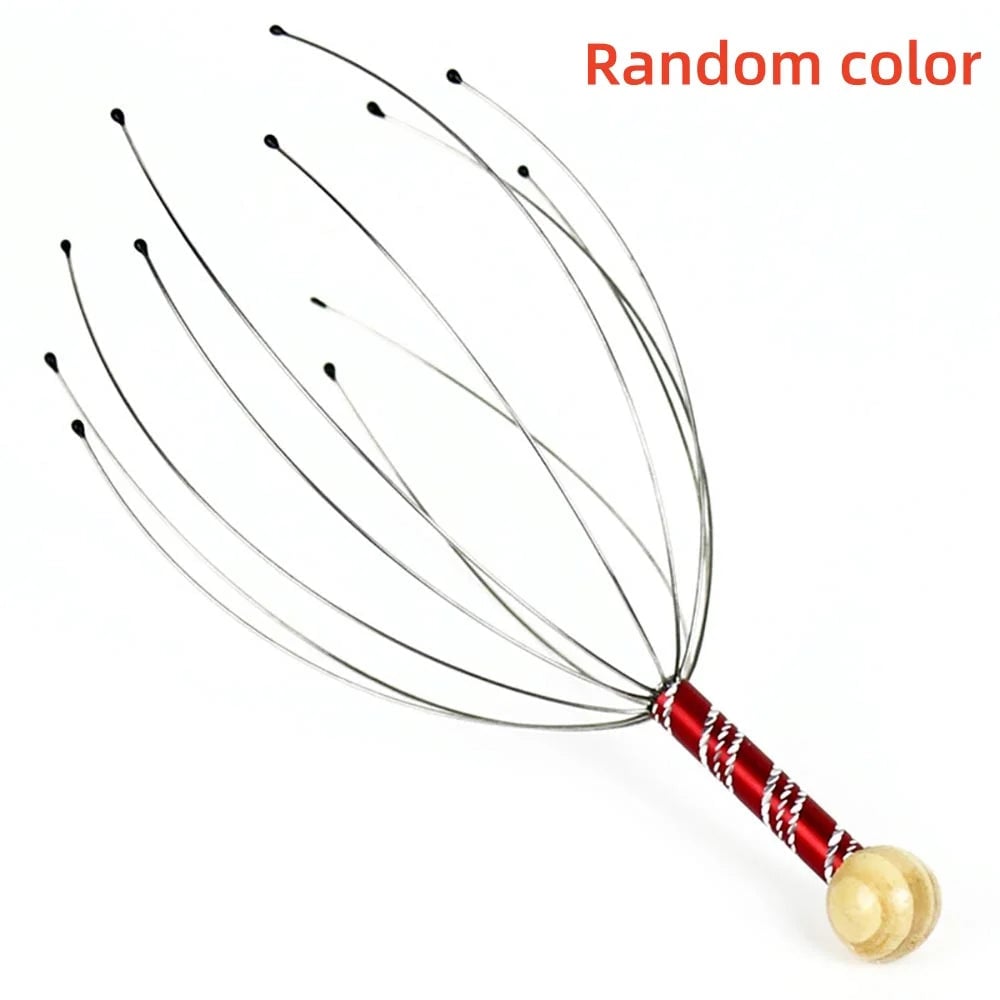 Octopus Head Massager - Scalp Tension Relief & Relaxation Tool