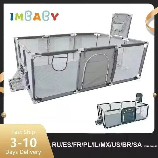 Large Indoor Baby Playpen Safety Barrier Fence Corralito Groundbox