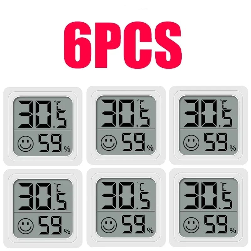 Digital LCD Temperature Humidity Meter Indoor Thermometer Hygrometer