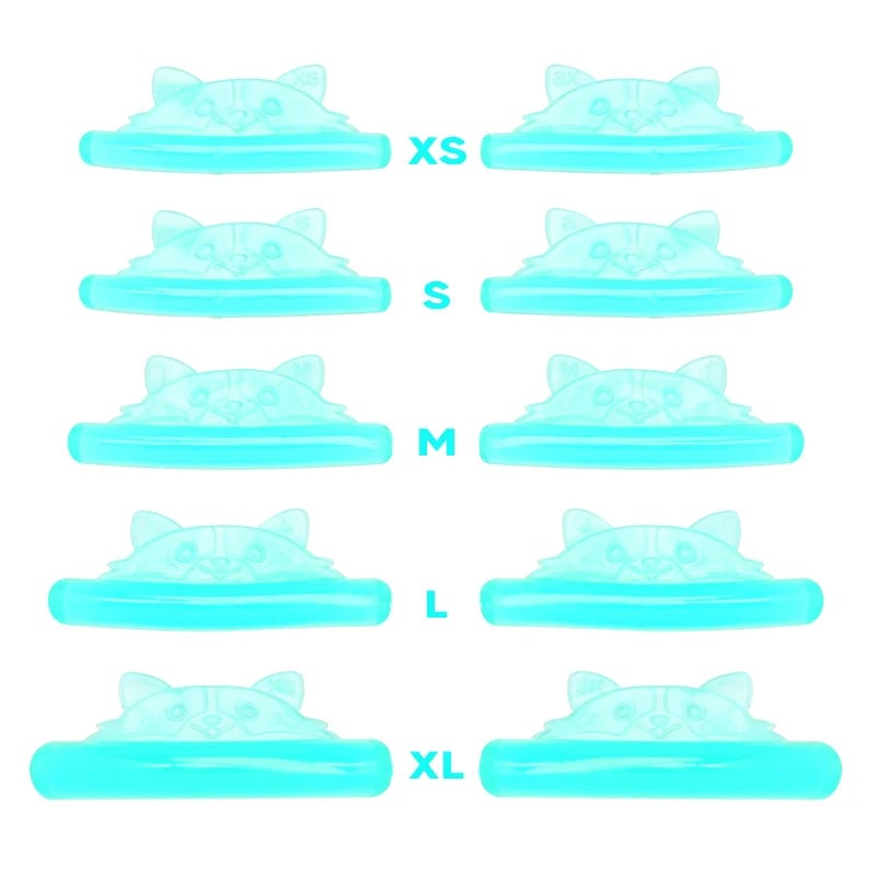 5 Pairs Silicone Lash Lifting Pads - Glue Free Eyelash Perm Rods