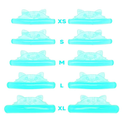 5 Pairs Silicone Lash Lifting Pads - Glue Free Eyelash Perm Rods