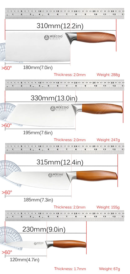 Stainless Steel Kitchen Utility Knife - Durable Fruit Cutting Tool