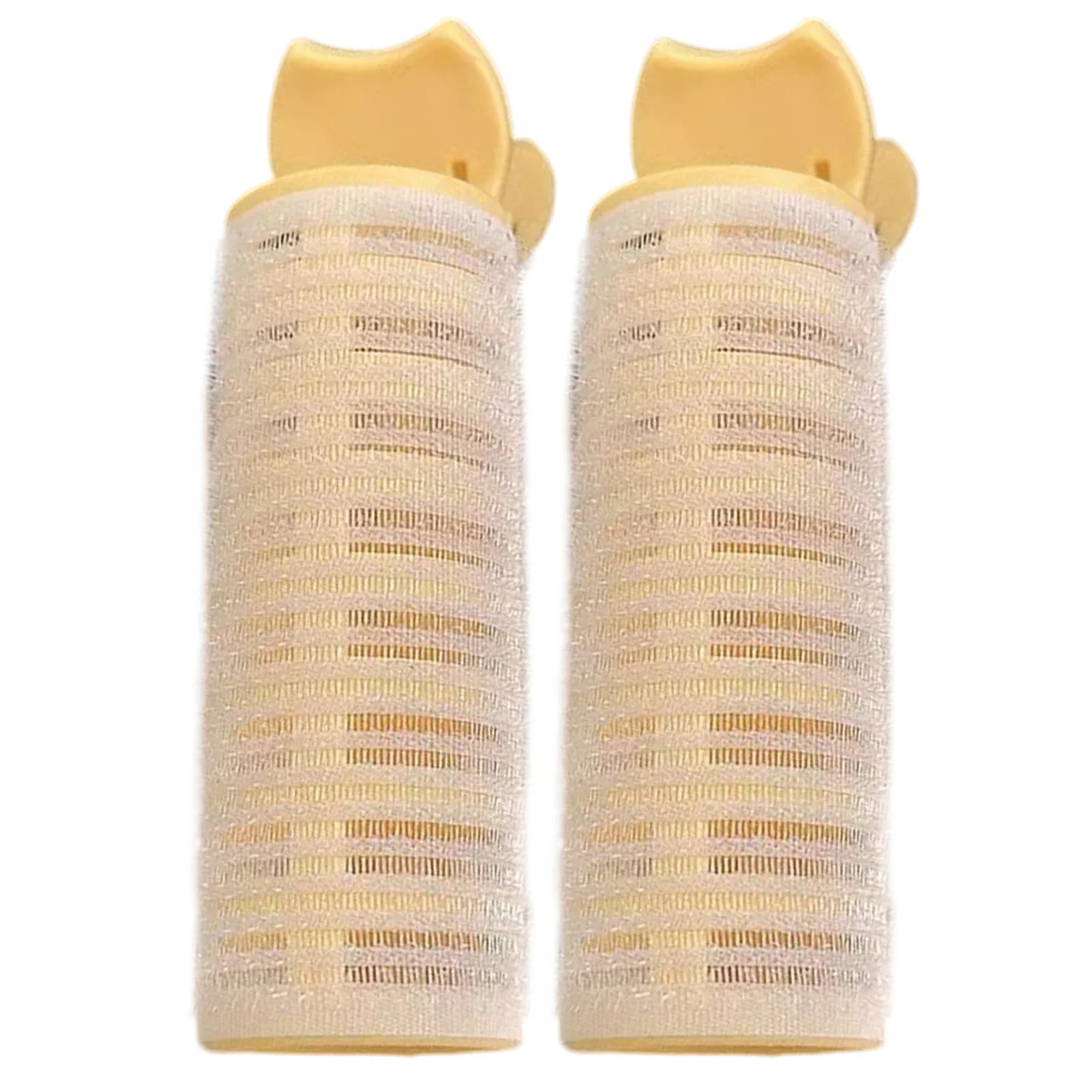 Heatless Hair Curlers Set - Lazy Rollers & Bangs Styling Clips