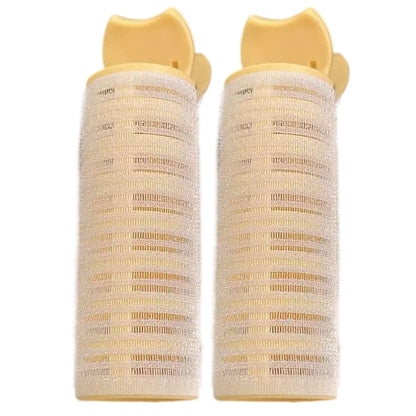 Heatless Hair Curlers Set - Lazy Rollers & Bangs Styling Clips