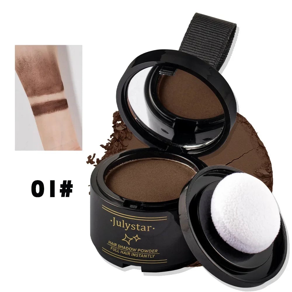 4 Color Waterproof Hair Root Touch Up Powder - Instant Hairline Concealer