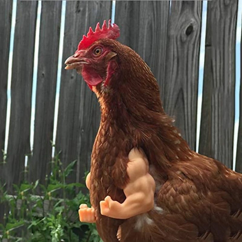 Dinosaur Chicken Arms Pet Costume Props - Hulk Style Party Decor