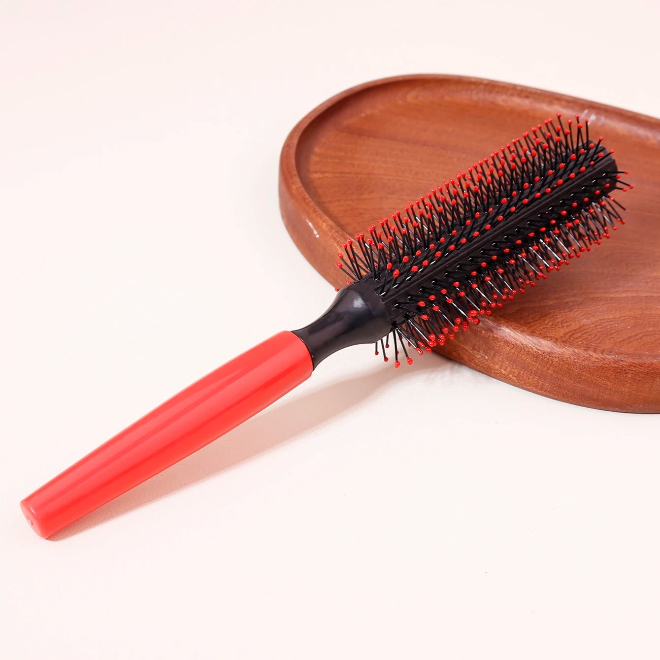 Quiff Roller Brush Non-Slip Round Hair Brush Styling Tool Unisex