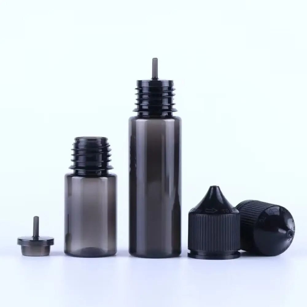 Portable Oil Filling Bottles 10-100ml PET Pointed Squeezable Dropper