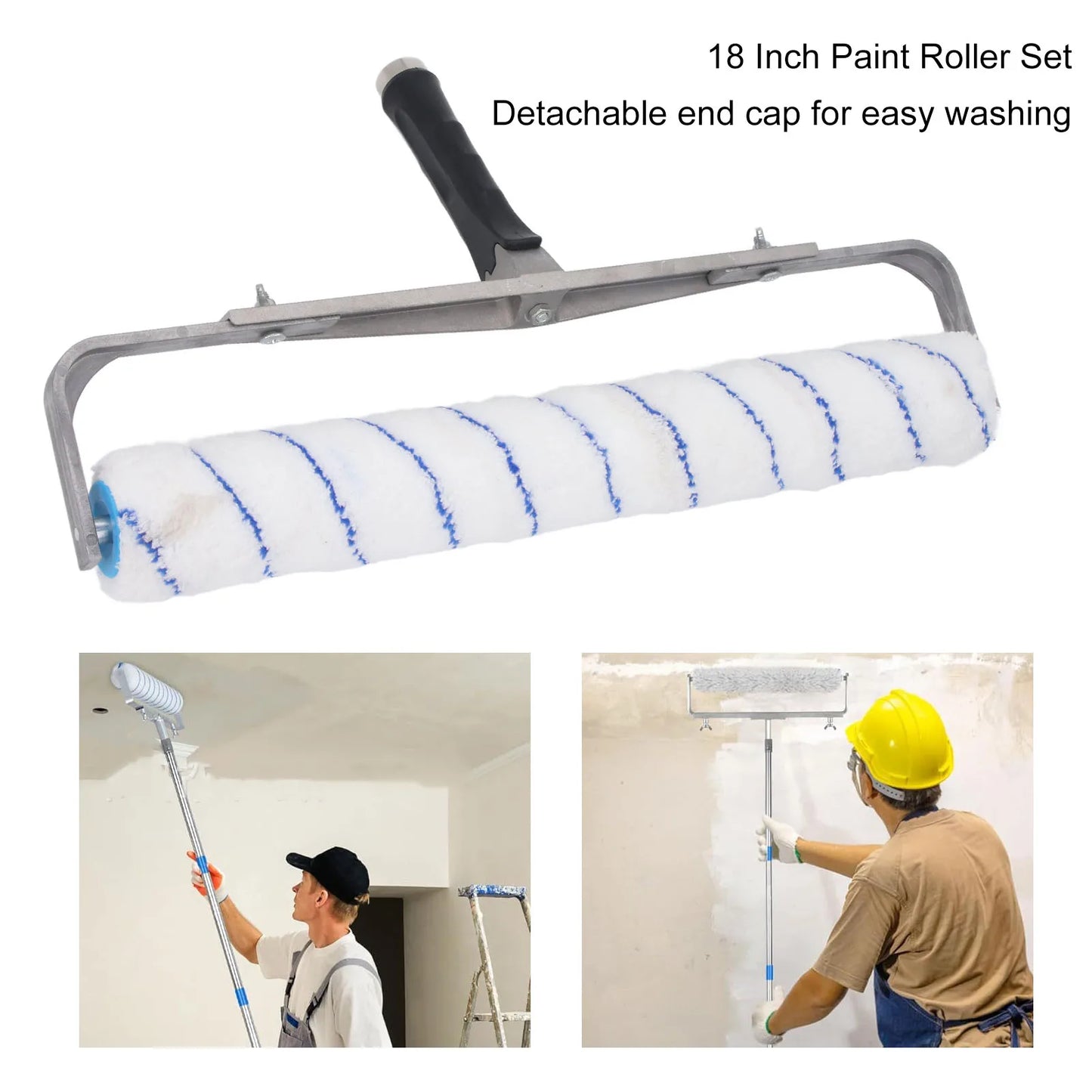 18 Inch Paint Roller 1/2 Inch Nap High Efficiency Wall Painting Tool