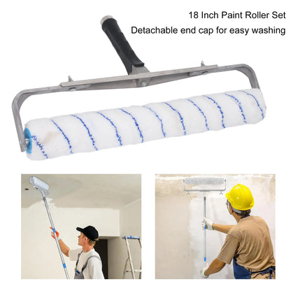 18 Inch Paint Roller 1/2 Inch Nap High Efficiency Wall Painting Tool