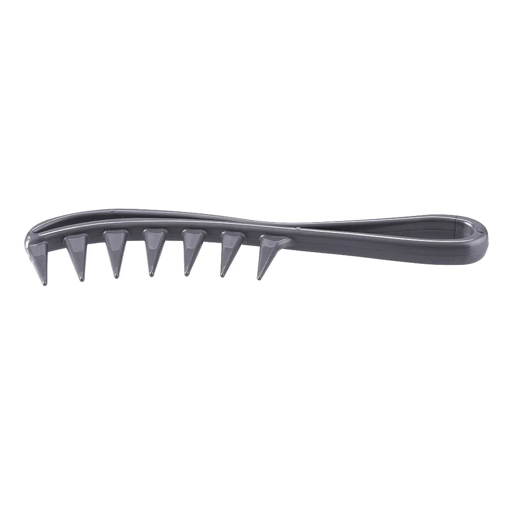 Wide Tooth Shark Comb - Exfoliating Curly Hair Salon Styling Tool