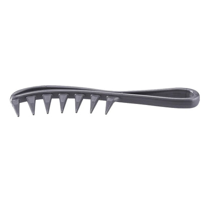 Wide Tooth Shark Comb - Exfoliating Curly Hair Salon Styling Tool
