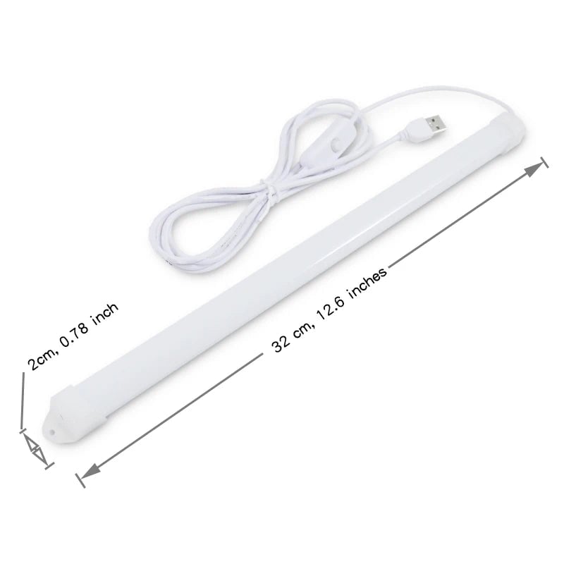 USB Magnetic LED Desk Lamp Eye Protection Study Reading Light