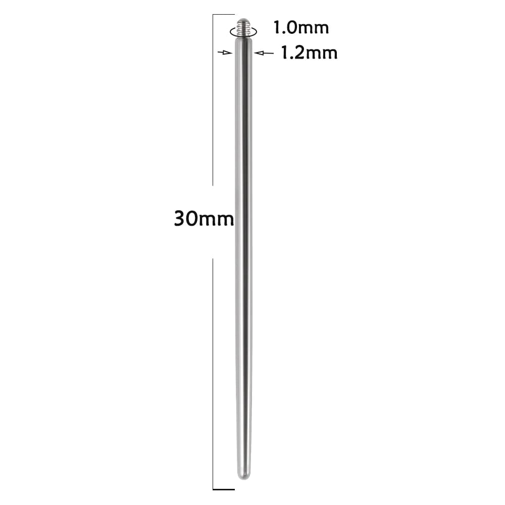 Surgical Steel Insertion Taper 14G 16G 18G Thread Threadless Tool