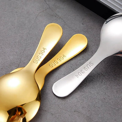 304 Stainless Steel Portable Spoon Fork Set - Outdoor Camping