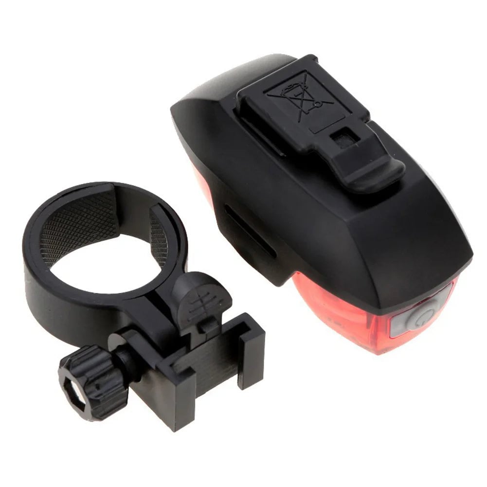High Visibility Red Bicycle Rear Light AAA Battery MTB Road Bike Tail