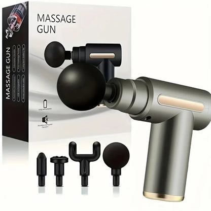 Mini Deep Tissue Fascia Gun - Adjustable Speed Lightweight Massage