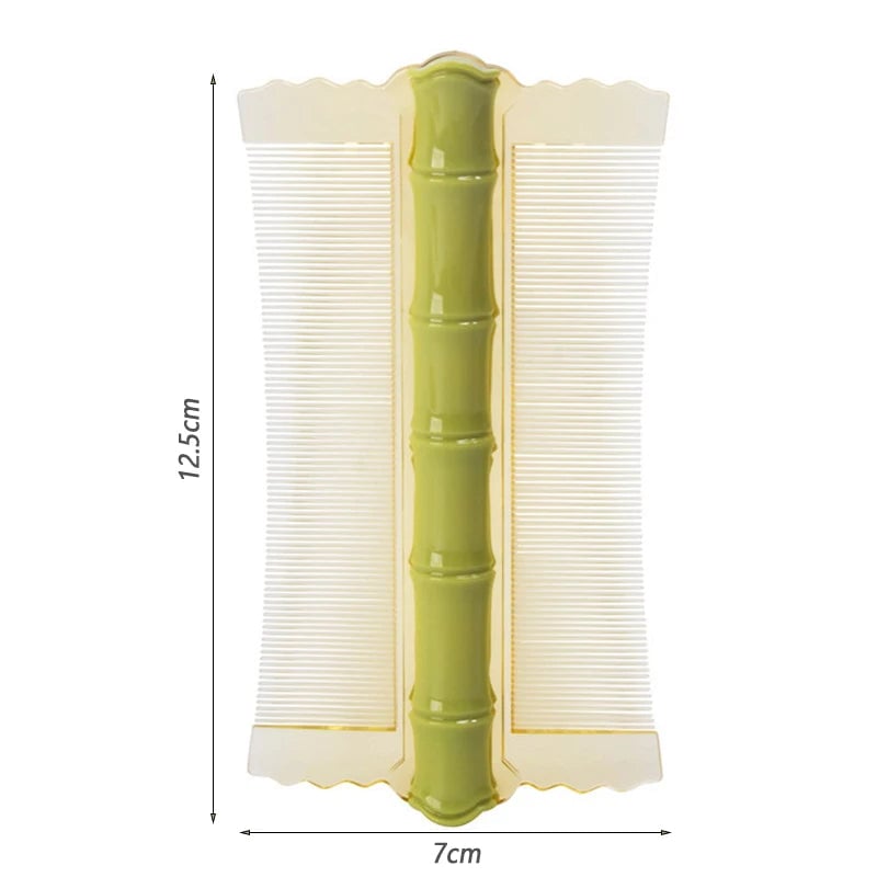 Anti-Static Self-Cleaning Scalp Massage Comb for Dandruff Removal