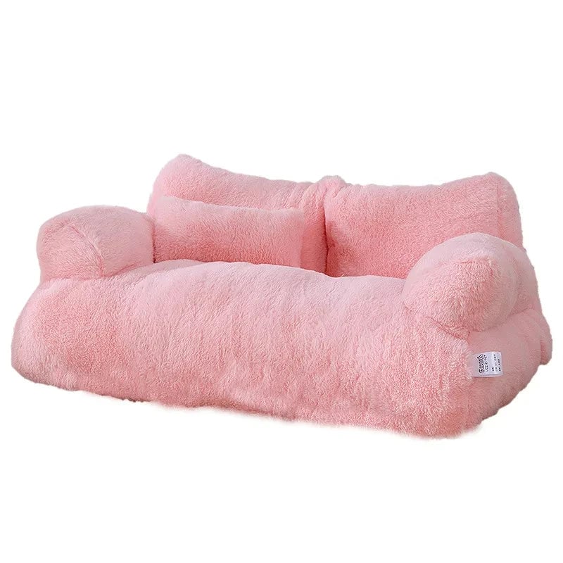 Plush Luxury Cat Bed Sofa - Winter Warm Pet Nest Small Medium Dogs
