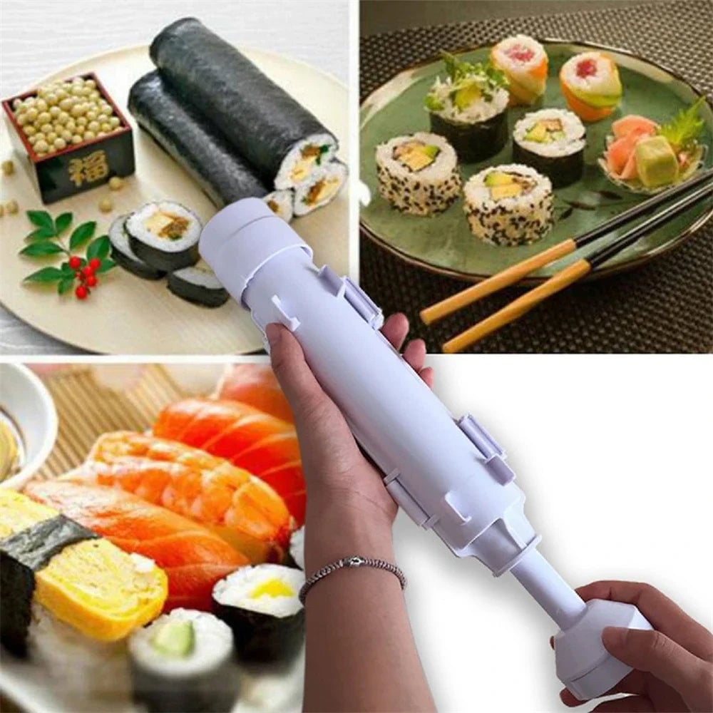 Quick Sushi Maker Roller Rice Mold - DIY Sushi Making Device Kit