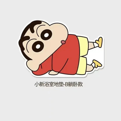 Quick Dry Anime Cartoon Bath Mat - Soft Water Absorption Shower Mat