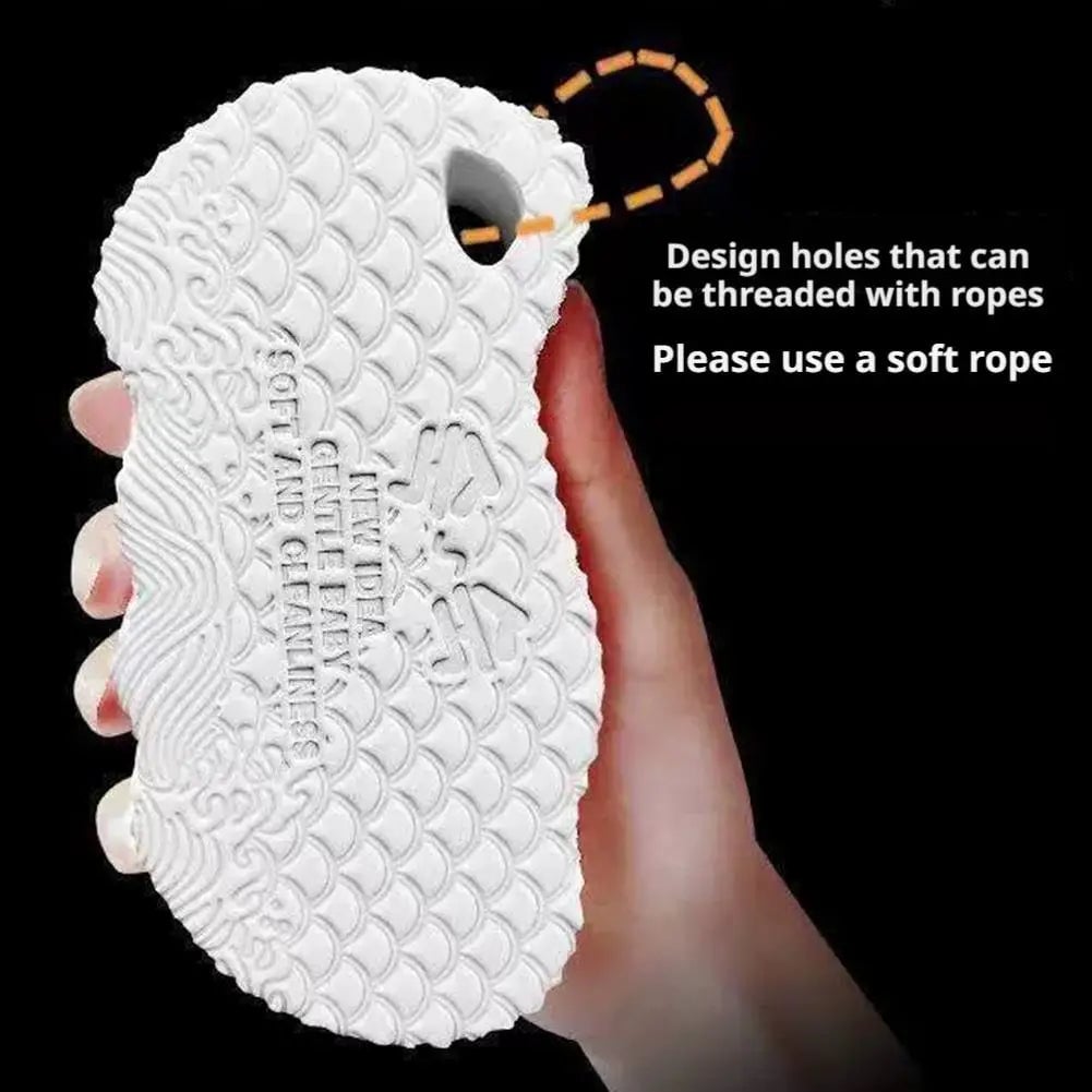 3D Magic Exfoliating Bath Sponge - Dead Skin Removal Shower Brush
