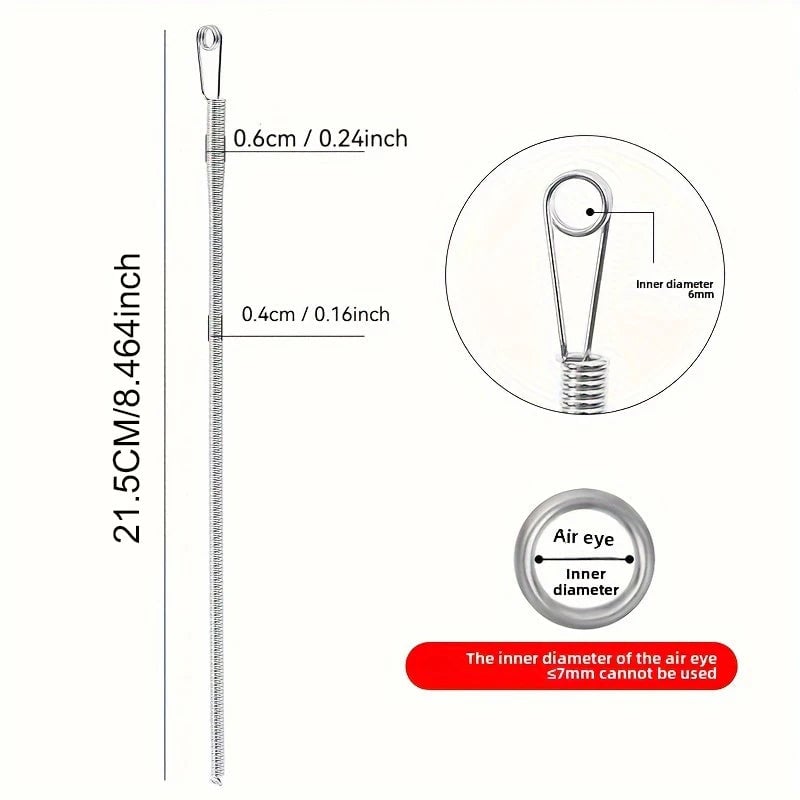 Drawstring Threader Clip Tool - Elastic Band Insertion for Hoodies