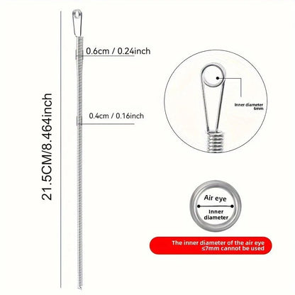 Drawstring Threader Clip Tool - Elastic Band Insertion for Hoodies
