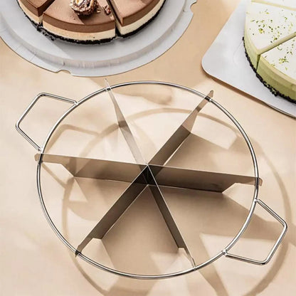 Stainless Steel Cake Divider 6/7/8 Portions Pizza Pie Cutter Tool