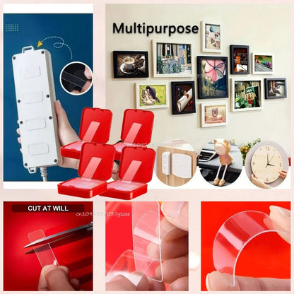 Waterproof Removable Double Sided Mounting Tape - Strong Adhesive