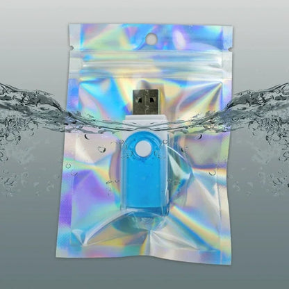 Holographic Laser Sealing Bags - Resealable Food Candy Jewelry