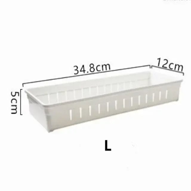 Adjustable Kitchen Drawer Organizer with Divider Cutlery Storage