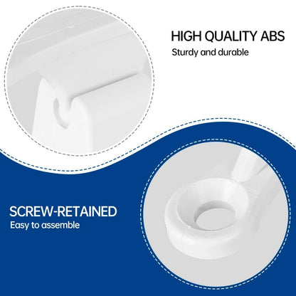 T-Shaped Motorhome Door Stopper Fixed Buckle White Black Camper