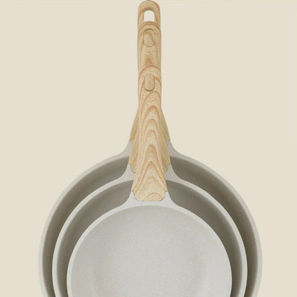 Non-Stick Ceramic Wok Pan - Induction Gas Compatible Universal