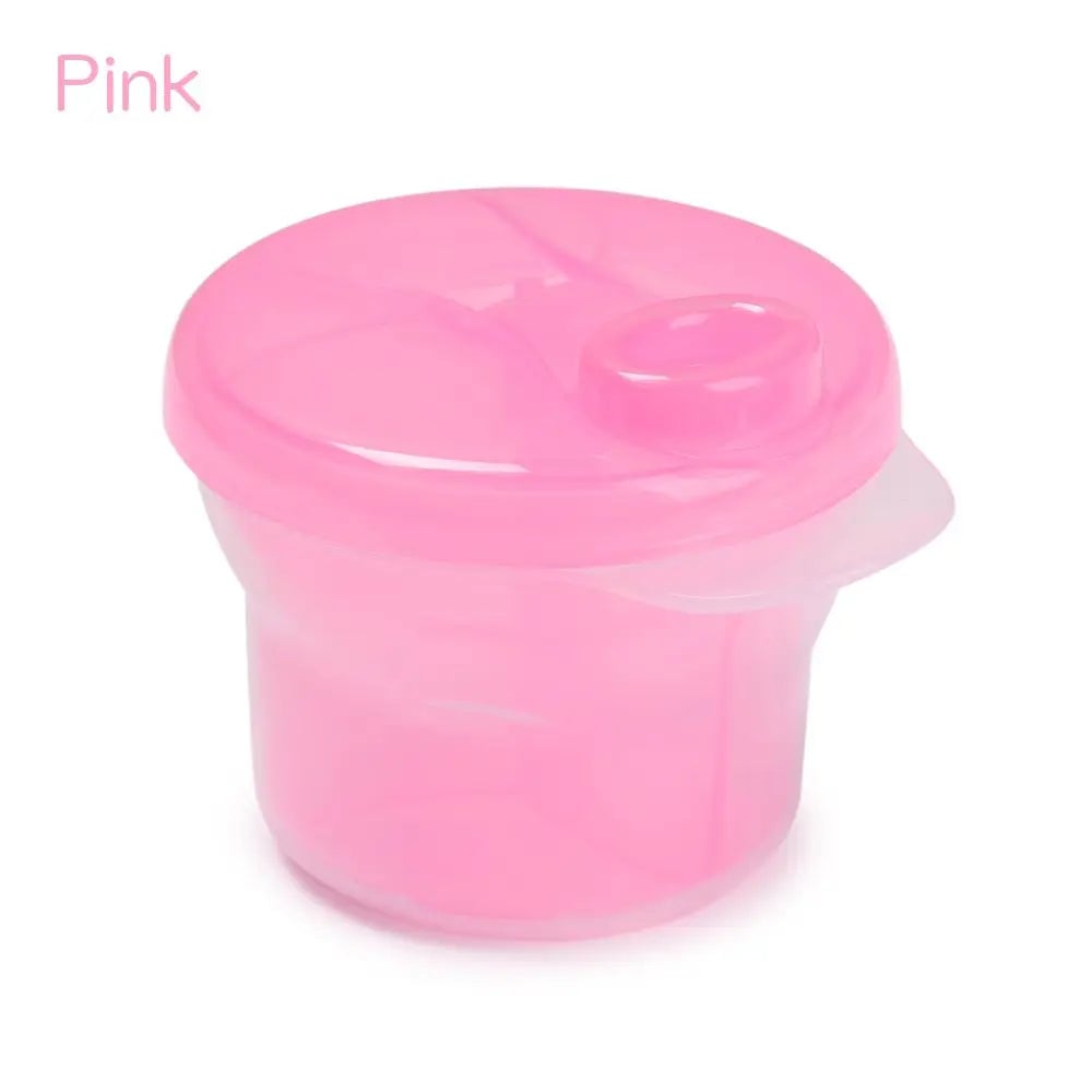 3-Dose Baby Formula Dispenser Container - Portable Milk Powder Storage