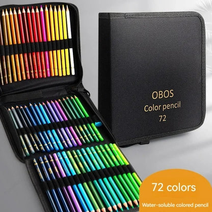Professional Colored Pencils Set 200/120/72/48 Oil Watercolor Art