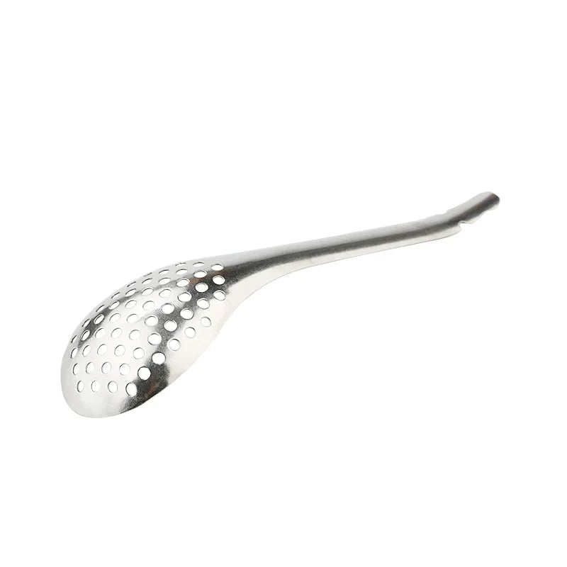 Stainless Steel Slotted Spoon Strainer - Caviar Spherification Bar