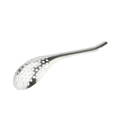 Stainless Steel Slotted Spoon Strainer - Caviar Spherification Bar