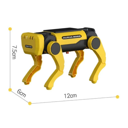 Solar Powered Robot Dog DIY STEM Kit Educational Building Toy