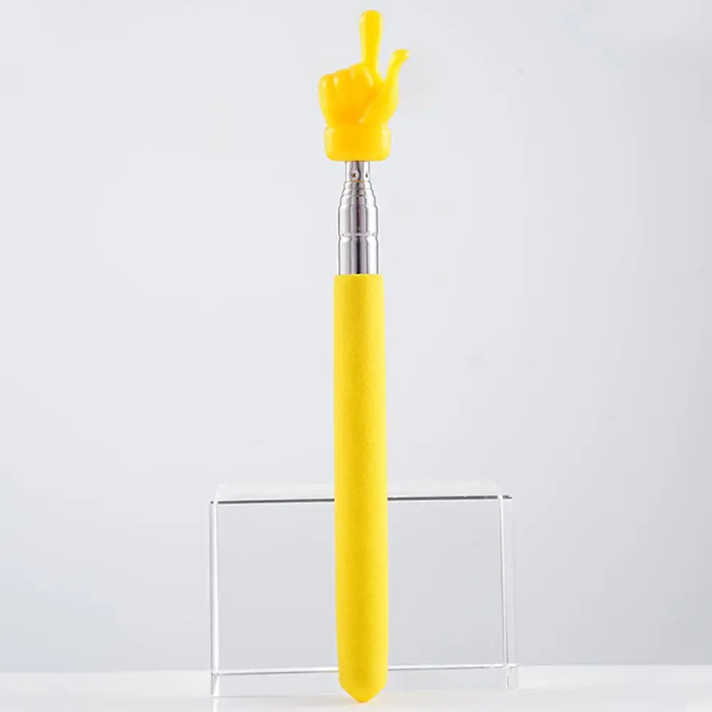 Retractable Finger Pointer Stick – Stainless Steel Telescopic Teaching Pointer
