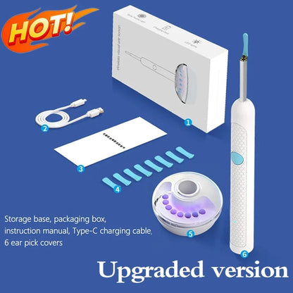 Generation-2 Visual Ear Wax Cleaner Camera Endoscope Safe Removal Tool