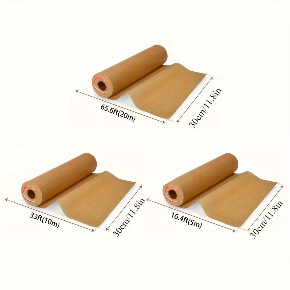 Precut Parchment Paper Baking Sheets Non-Stick 5/8/10/20m Roll