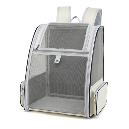 Breathable Pet Carrier Backpack 6kg Capacity - Cats Small Dogs Travel