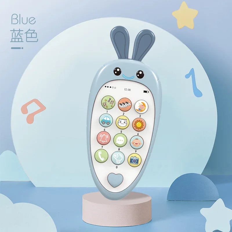 Musical Baby Phone Teether Toy - Educational Sound Telephone Infant