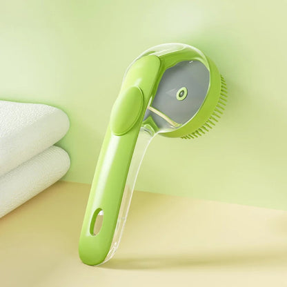 Pet Bath Brush Small Dogs Cats - Massage Scrub Tool Washing Essential