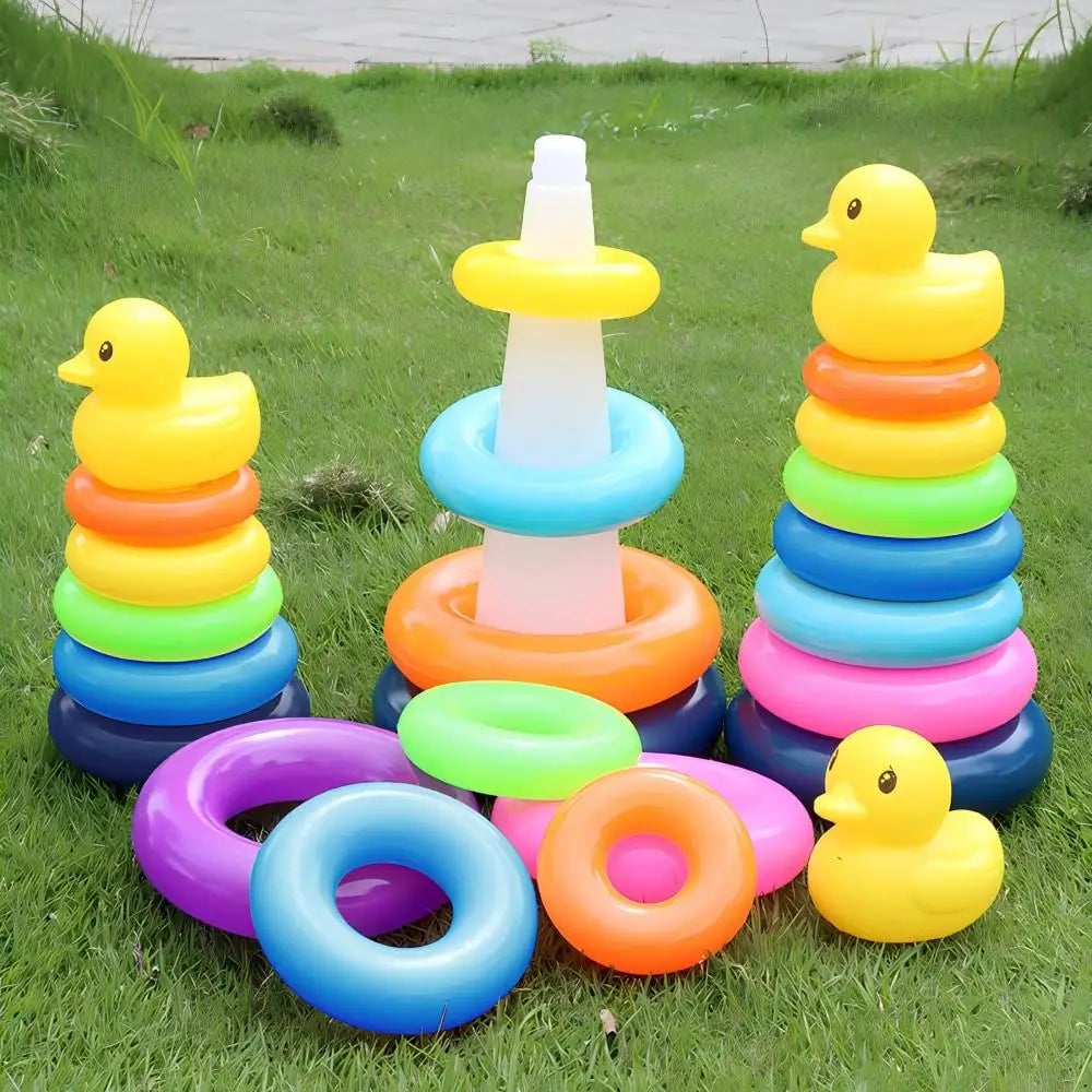 Montessori Rolling Ball Tower - Educational Stacking Track Toy 1-3 Years