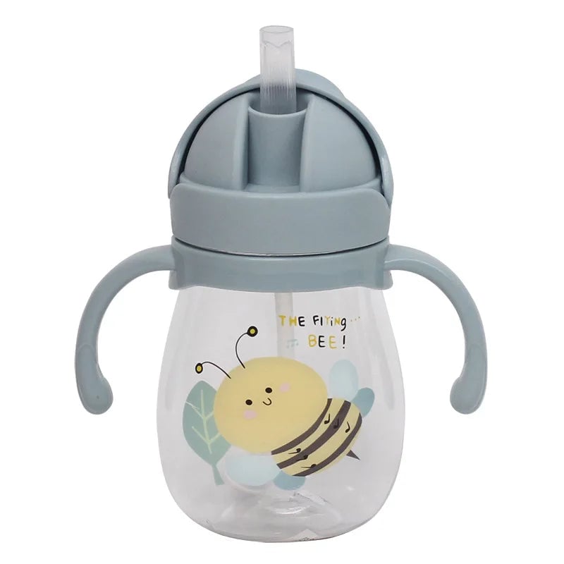 Anti-Choking Baby Water Cup with Gravity Ball & Duckbill Straw