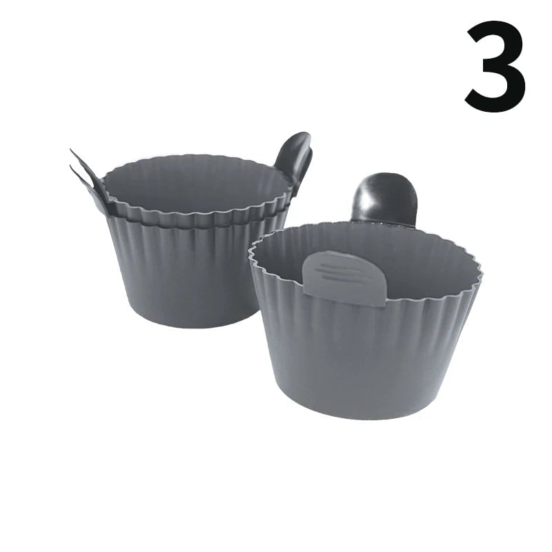 Silicone Egg Cups - Air Fryer & Dishwasher Safe Reusable Baking