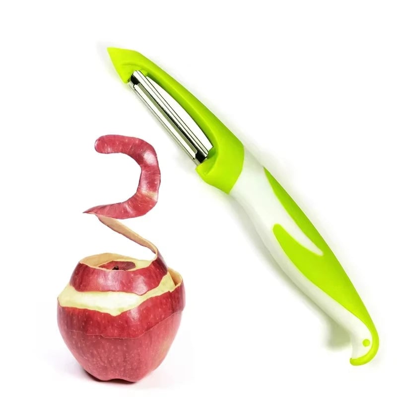 Stainless Steel Potato Peeler & Melon Slicer - Portable Kitchen